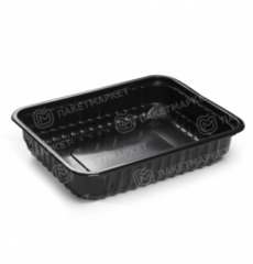 Контейнер одноразовый 500 мл КР-179 черный, фото 