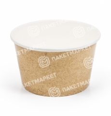 Бумажная супница 500 мл крафт UNIBOX | фото 