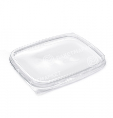 Крышка для контейнера 108х82 мм УПАКС для еды, фото 