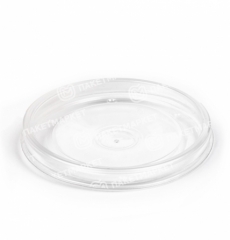 Крышка на контейнер под суп 500 мл прозрачная РОССПАК | фото 
