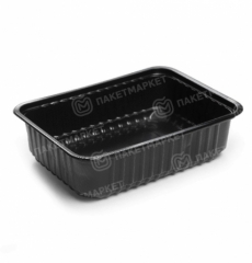 Контейнер одноразовый 750 мл КР-179 черный, фото 